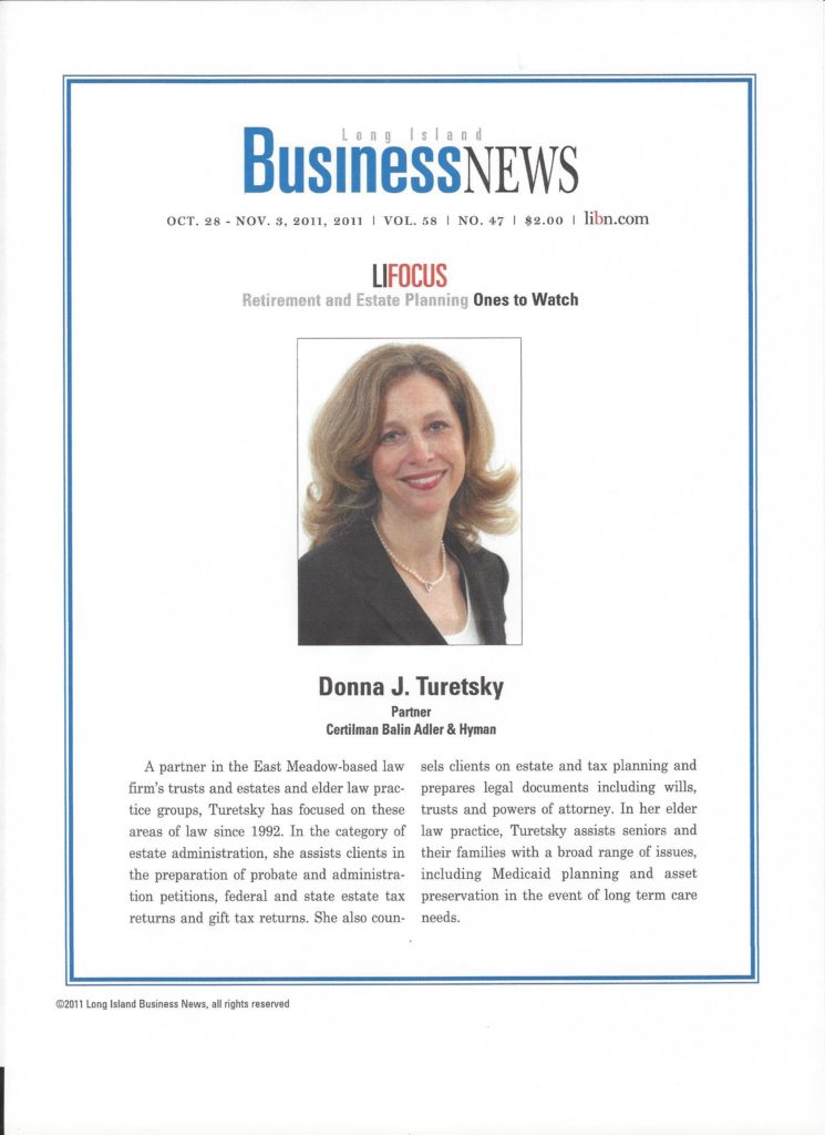 Donna T article